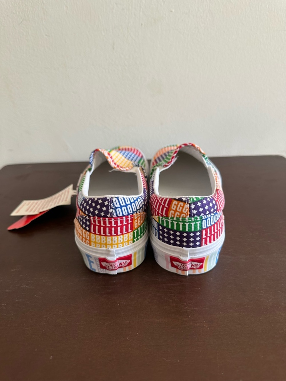 Vans Unisex Low-Top Pride Sneakers Skate Shoe Slip On 6.5W 5M - Picture 4 of 10